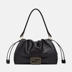 Fendi Mamma Baguette, luxury handbag, nappa leather bag, suede interior, designer accessories