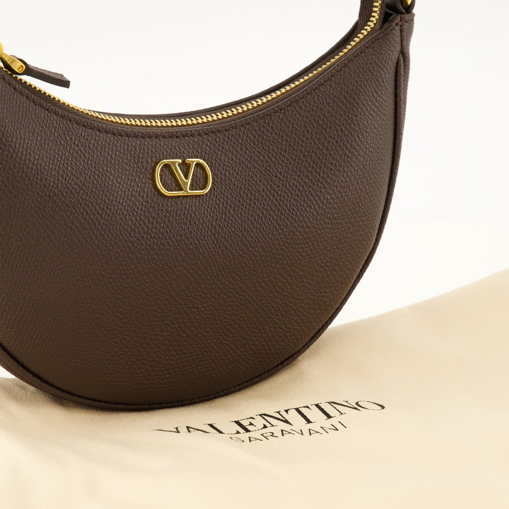 Sac moyen Djuna en cuir marron