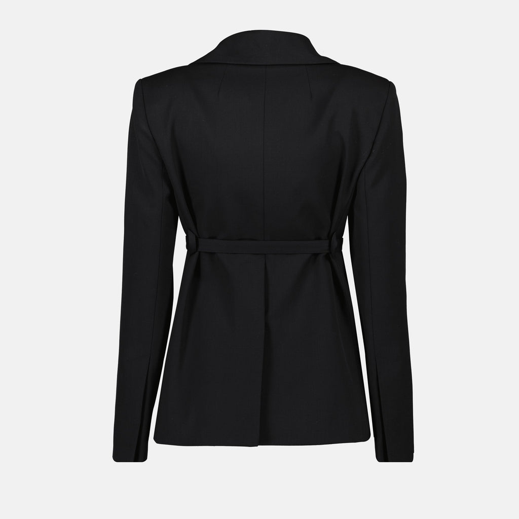 Patou bazer jacket, wool jacket, black blazer, Autumn-Winter collection, tailored jacket