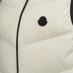Image of Guersac Beige Down Vest by Moncler for Men - Season Autumn-Winter 2025 - Detail View 8