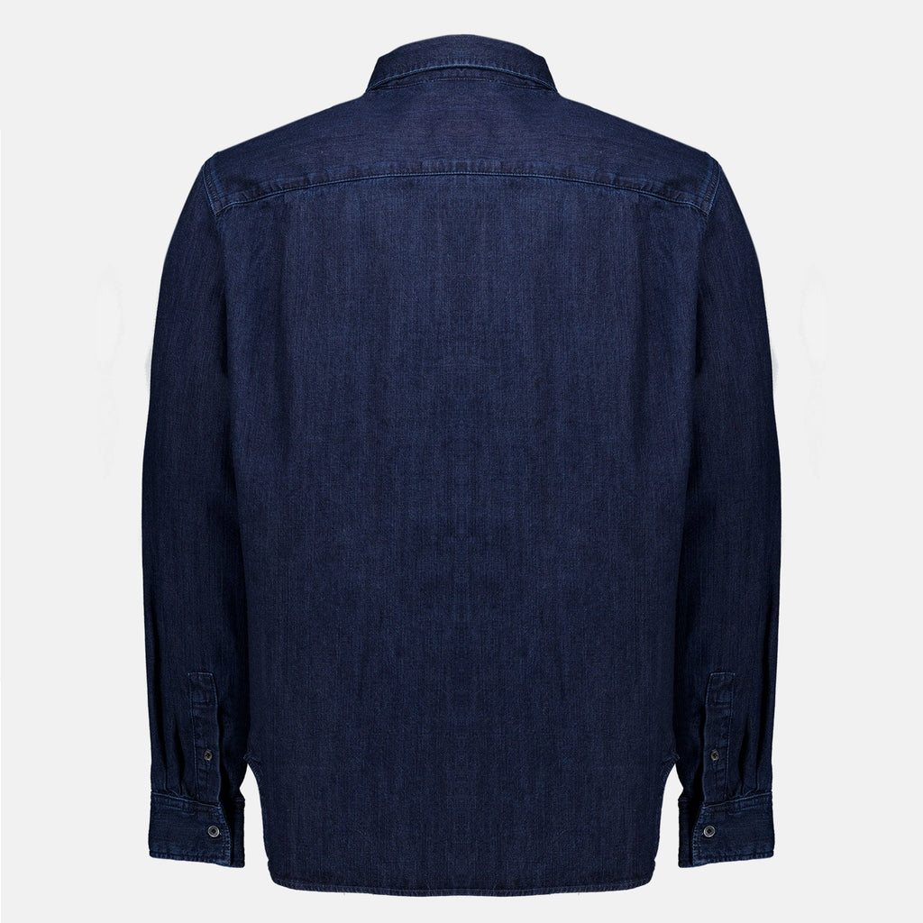 Blue Denim Shirt - Maison Kitsuné