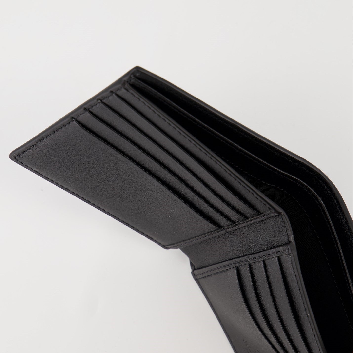 Valentino Garavani, VLogo Leather Wallet, luxury accessories, black wallet, premium leather wallet