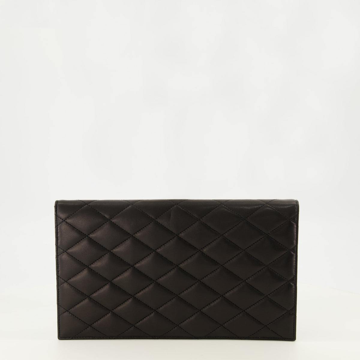 Pochette Paris Clutch in pelle matelassé