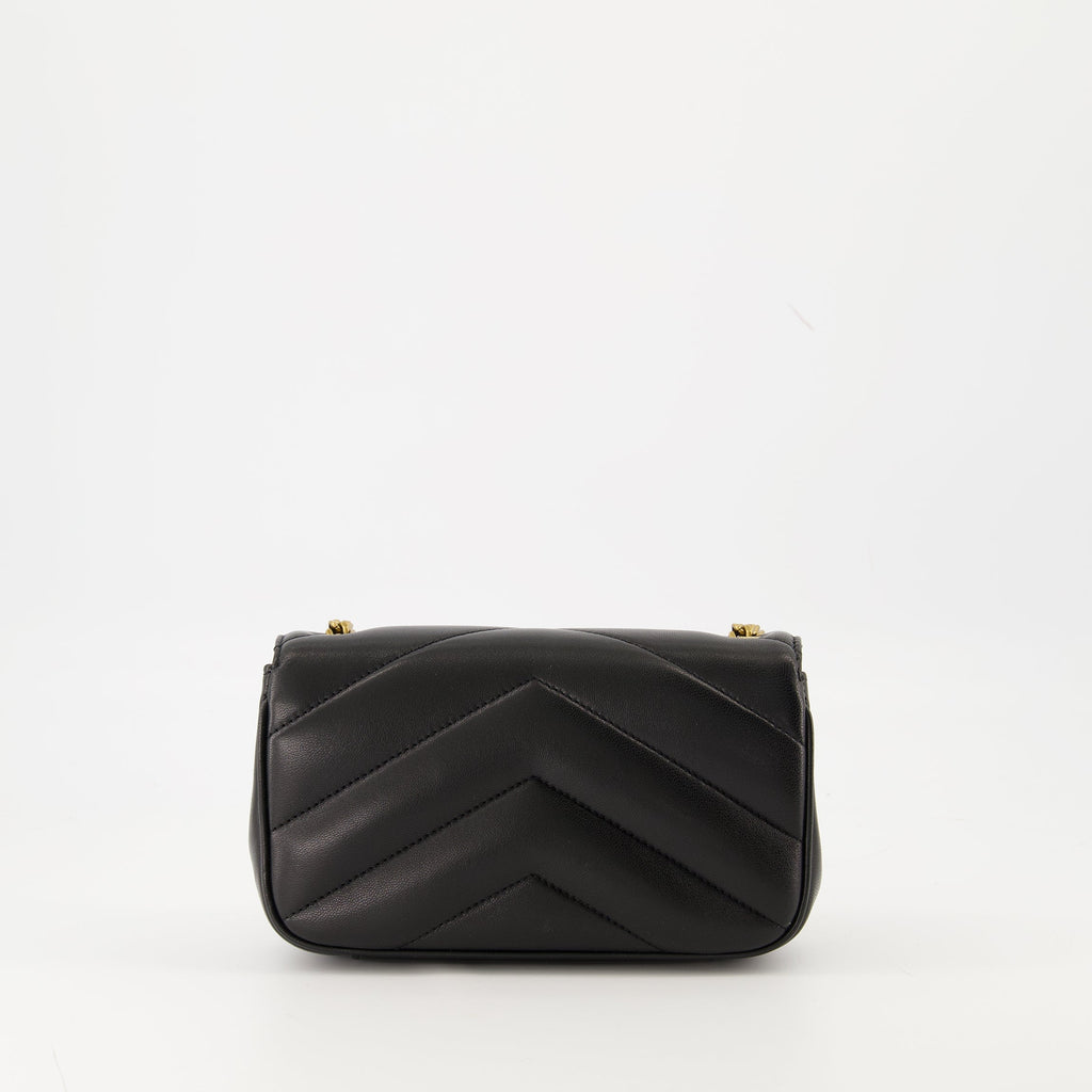Imagen de Loulou Mini Bag de Saint Laurent para Mujeres - Temporada Otoño-Invierno 2025 - Vista trasera