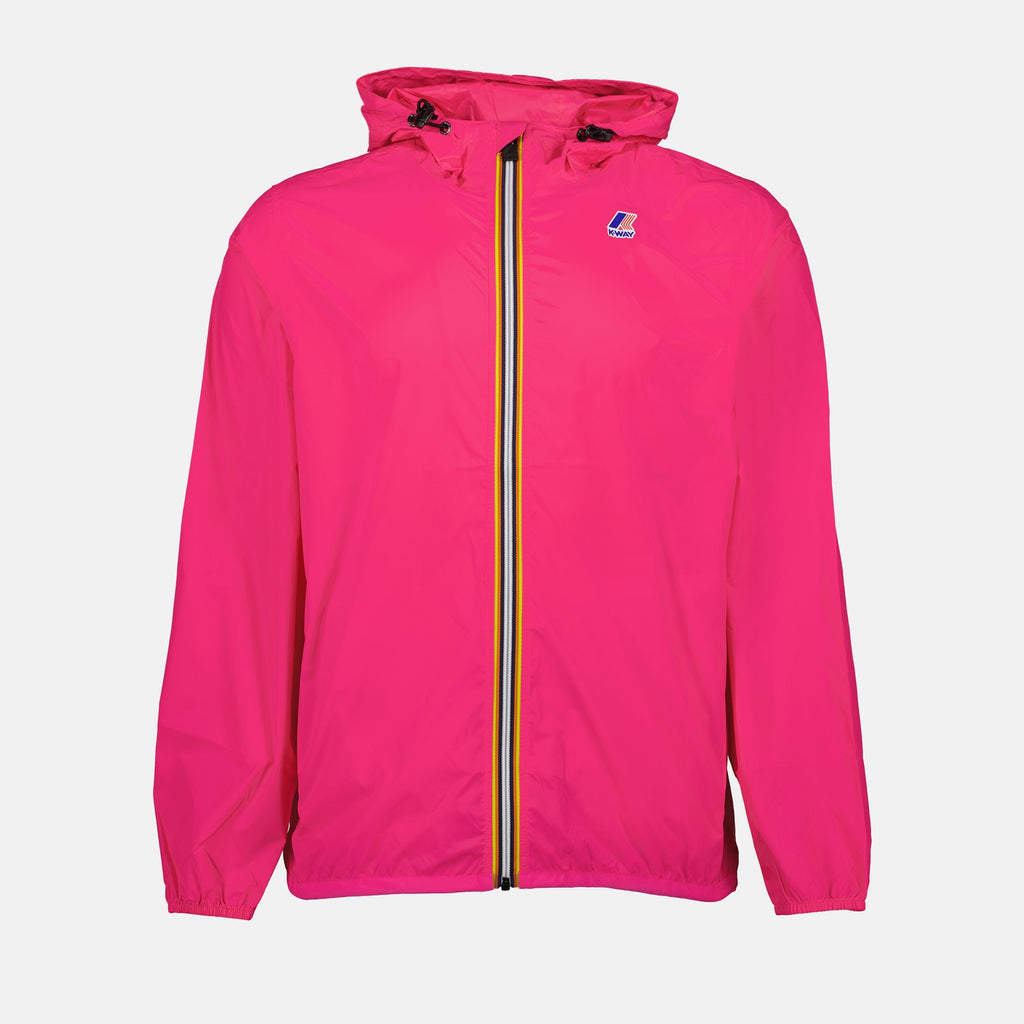 K-Way windbreaker, waterproof jacket, breathable outerwear, stretch nylon jacket, unisex outerwear