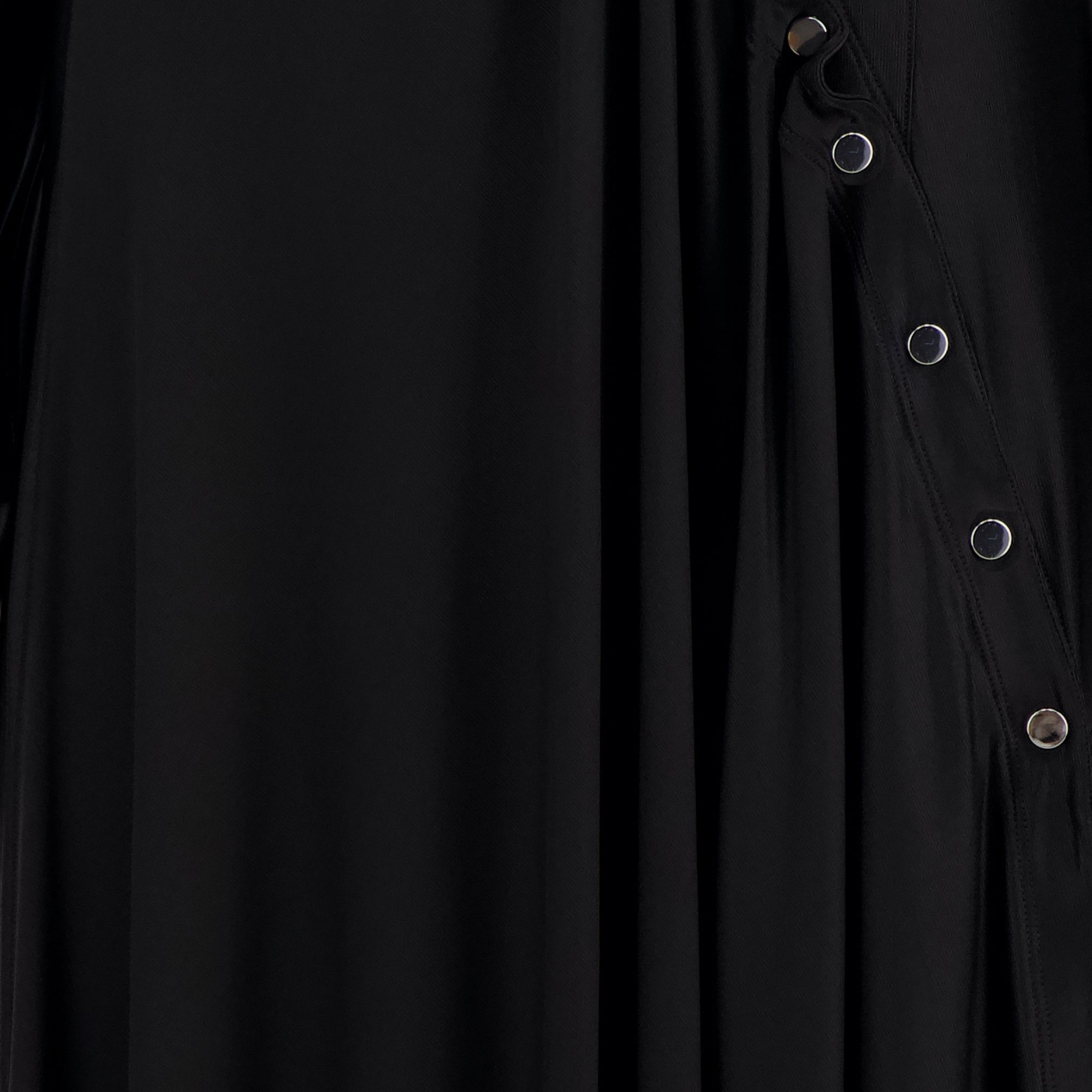Image of Long Draped Dress by Rabanne for Women - Season Autumn-Winter 2025 - Detail View 1