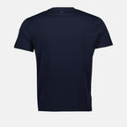 AMI Paris T-shirt, organic cotton t-shirt, navy blue t-shirt, unisex apparel, Spring Summer 2025 collection