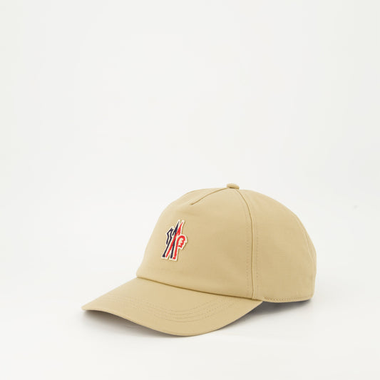 Moncler Grenoble, Beige Gabardine Cap, Autumn-Winter 2024, Luxury Cap, High-end Accessories