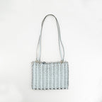 Image of Reversible Blue Flip Bag by Rabanne for Women - Season Spring-Summer 2025 - Detail View 2