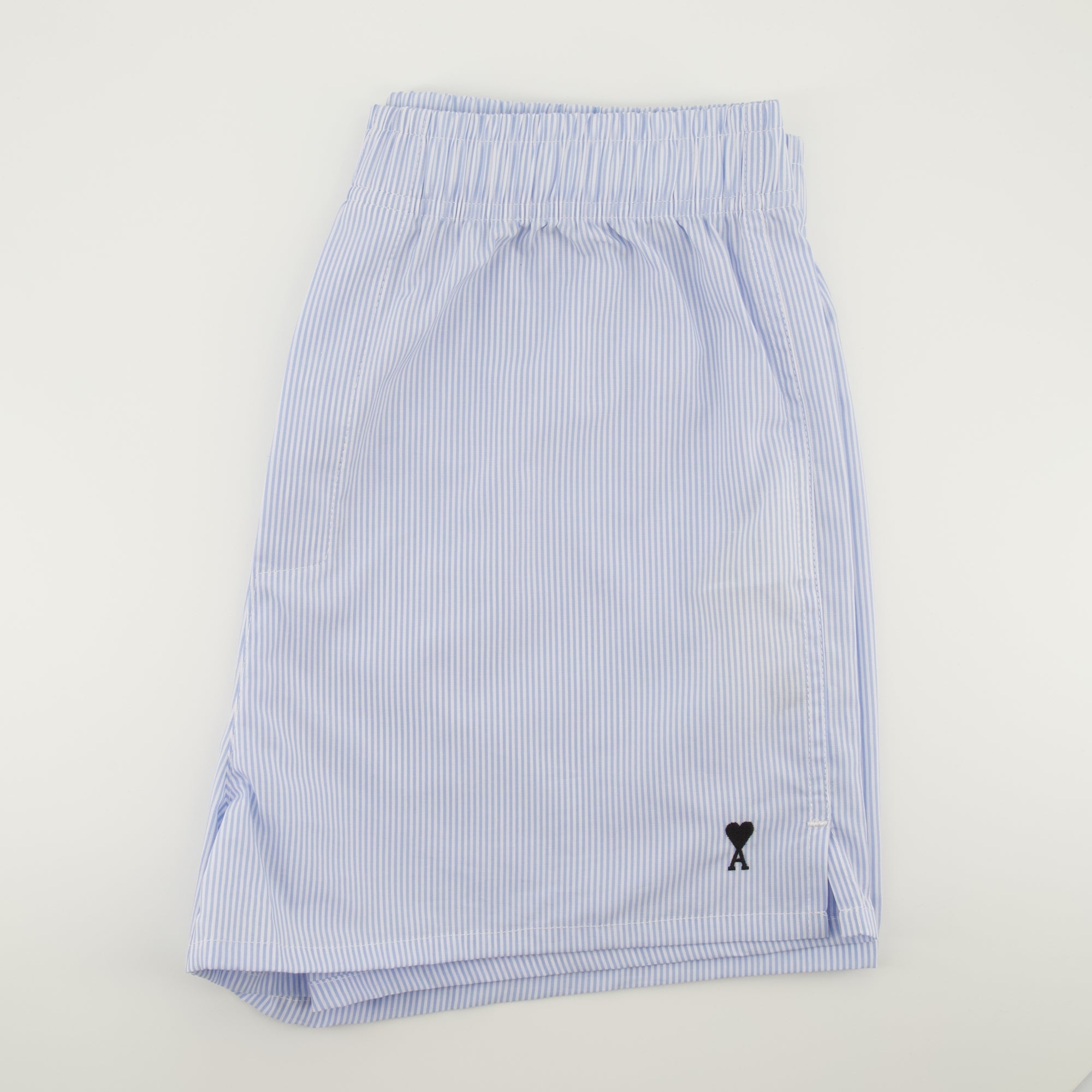 striped trousers, elasticated waist, cotton trousers, Ami de Coeur, casual wear