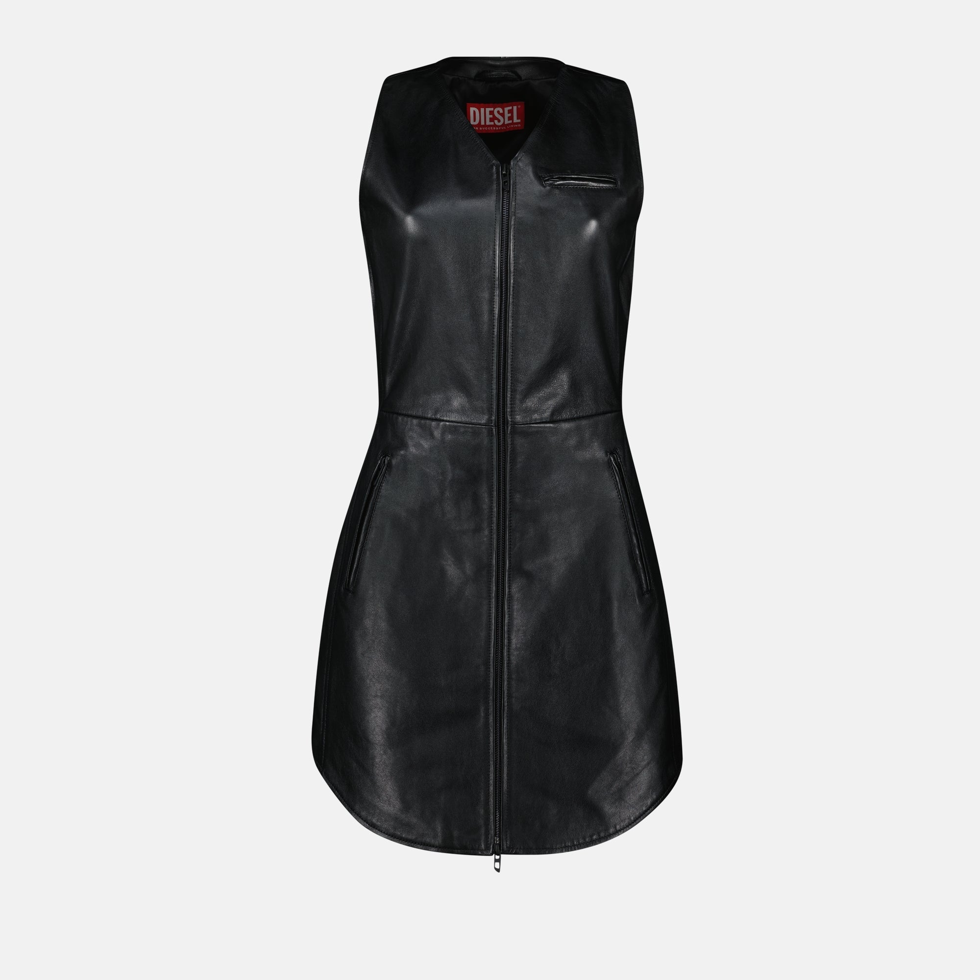 L-Ilith Leather Dress