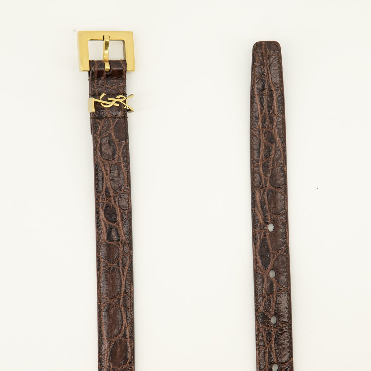 Crocodile Effect Fine Cassandre Belt