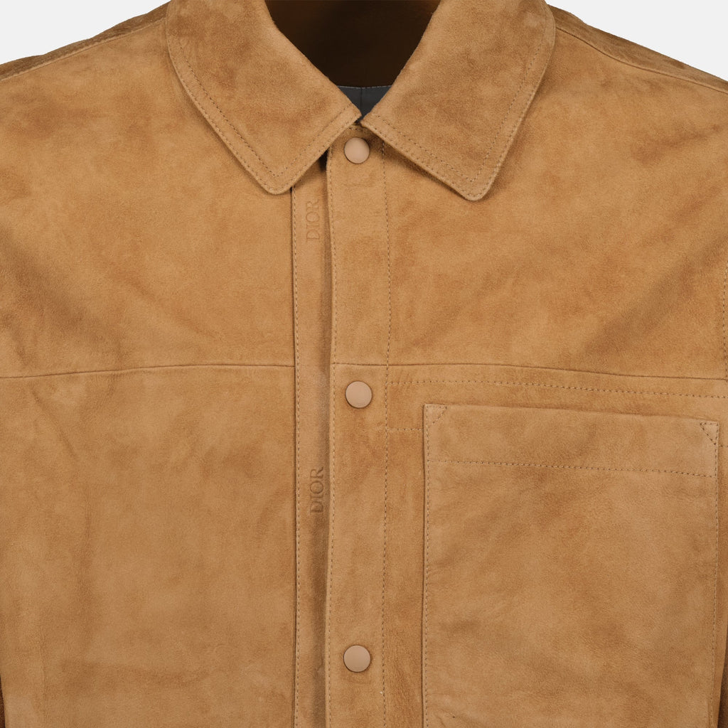 lambskin blouson, Dior leather jacket, Fall-Winter 2025 collection, men's outerwear, stylish jacket