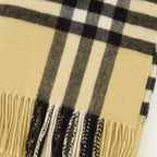 Burberry scarf, cashmere accessories, check pattern scarf, unisex scarf, Fall Winter 2025