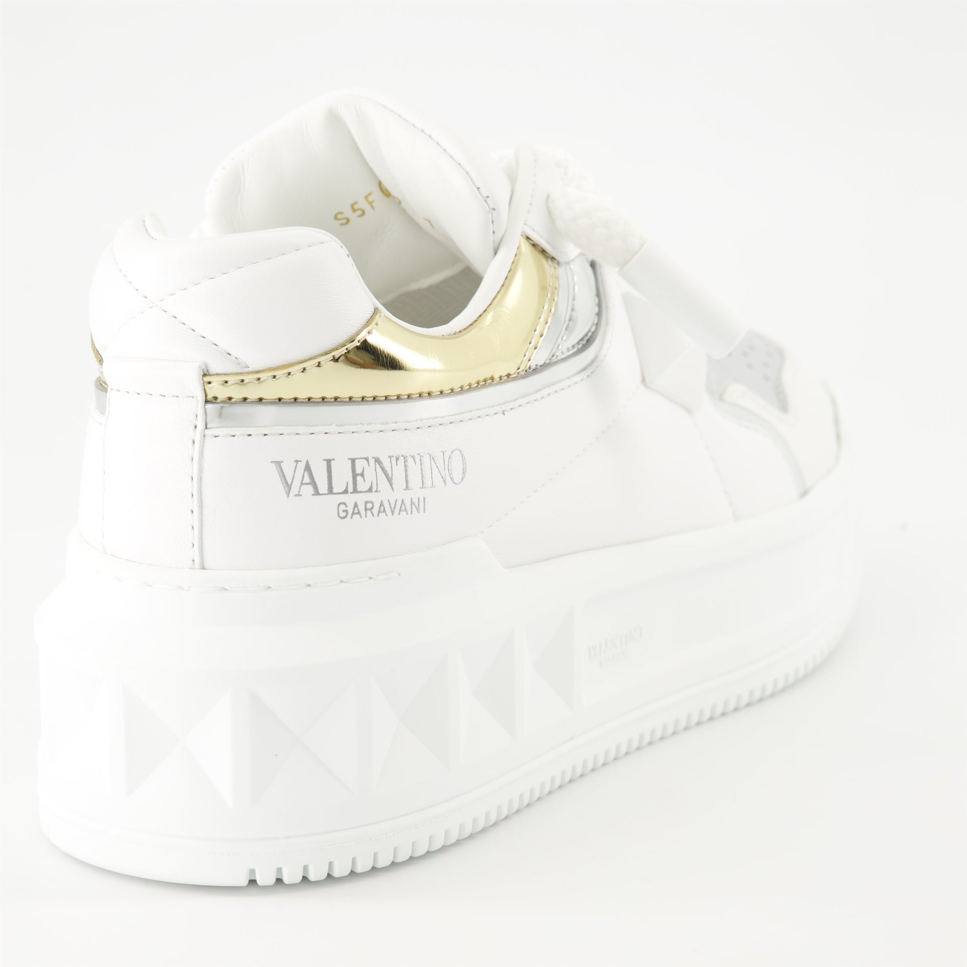 luxury sneakers, Valentino Garavani, nappa leather sneakers, platform sole sneakers, designer footwear