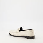 leather loafers, elegant loafers, slip-on shoes, round toe loafers, designer footwear