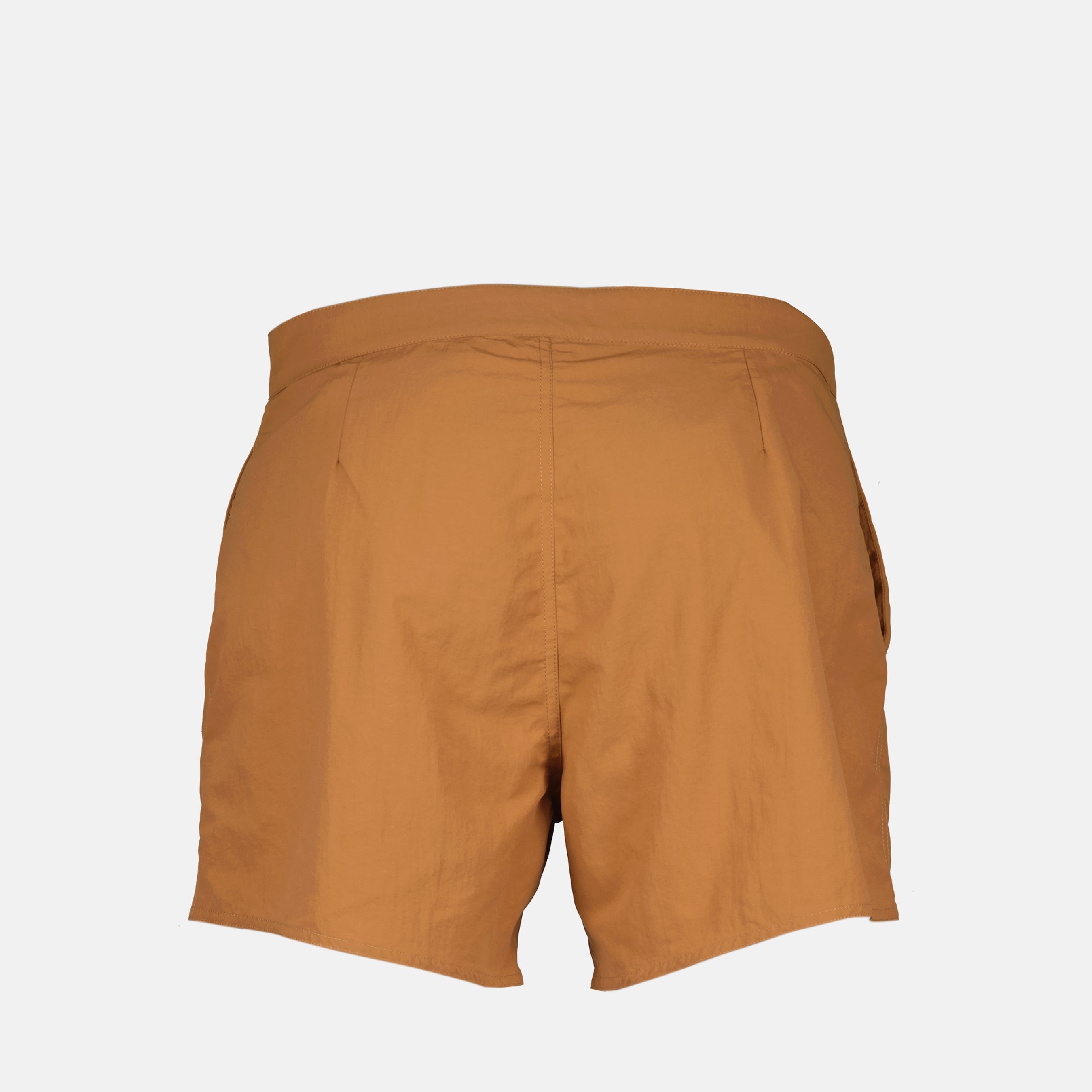 swim shorts, Saint Laurent, brown swimwear, summer fashion, beach essentials