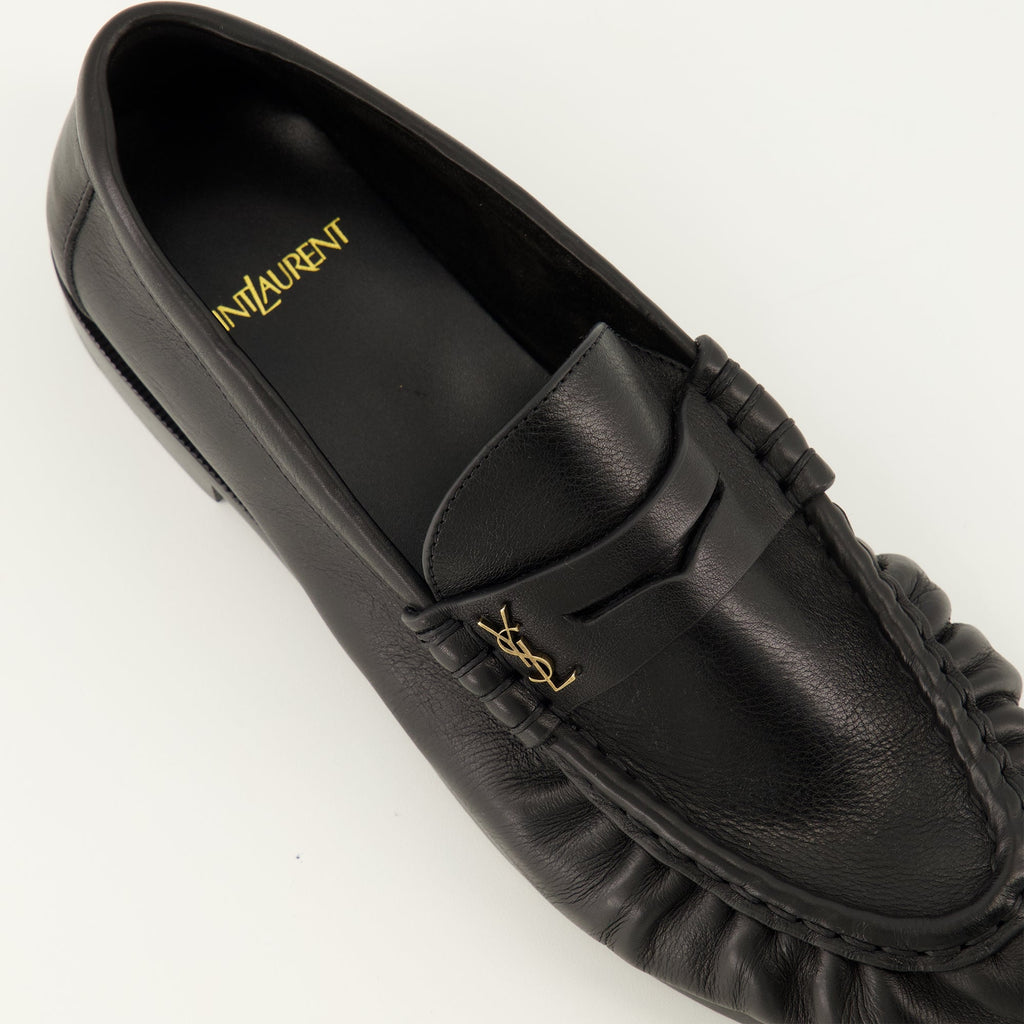 Mocassins Loafer Supplé Noir