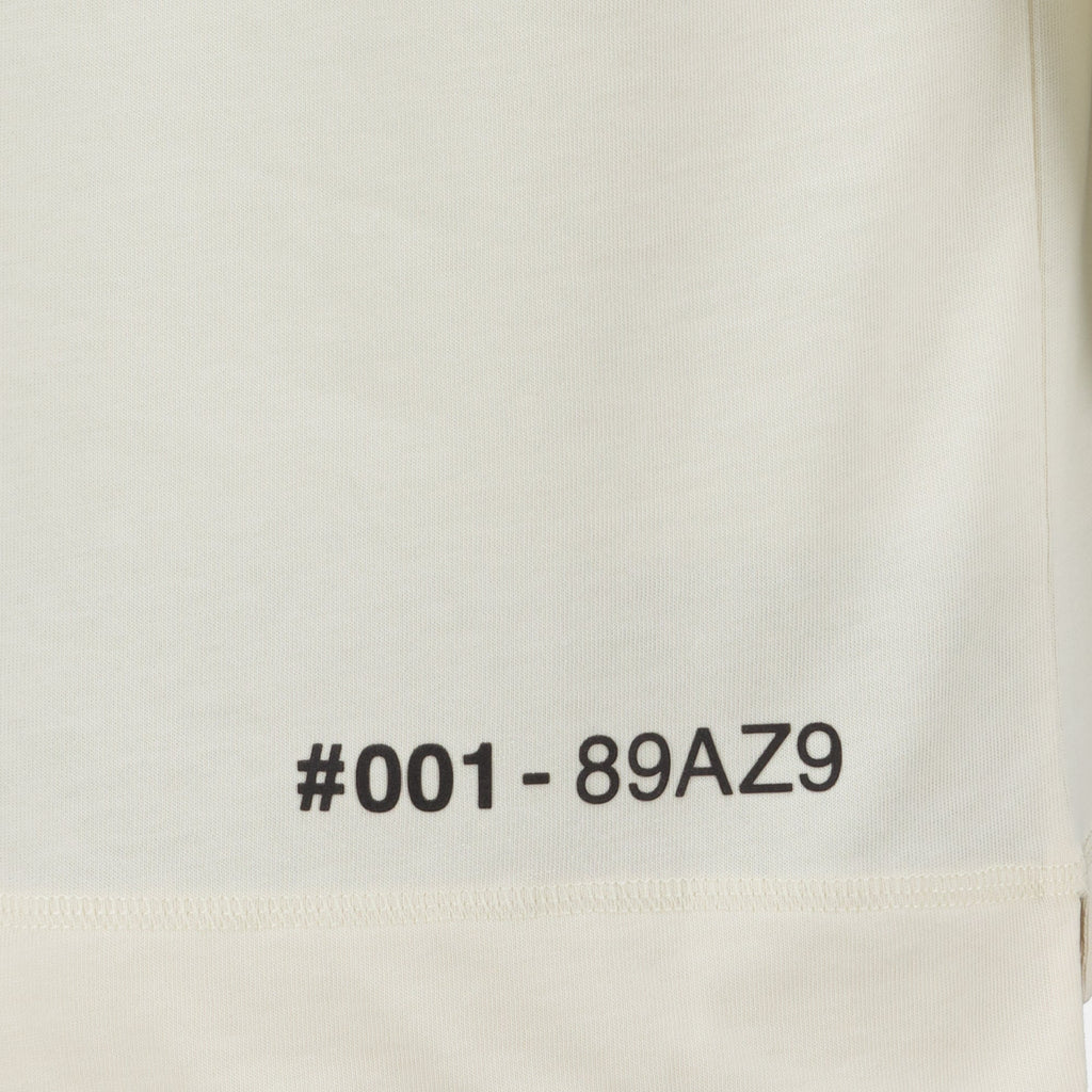 Camiseta beige de algodón