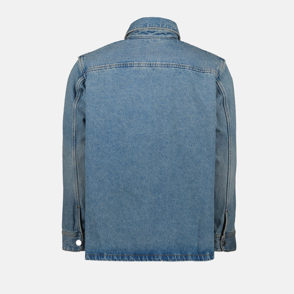 denim shirt, Ami de Coeur, blue shirt, casual wear, Spring-Summer 2025