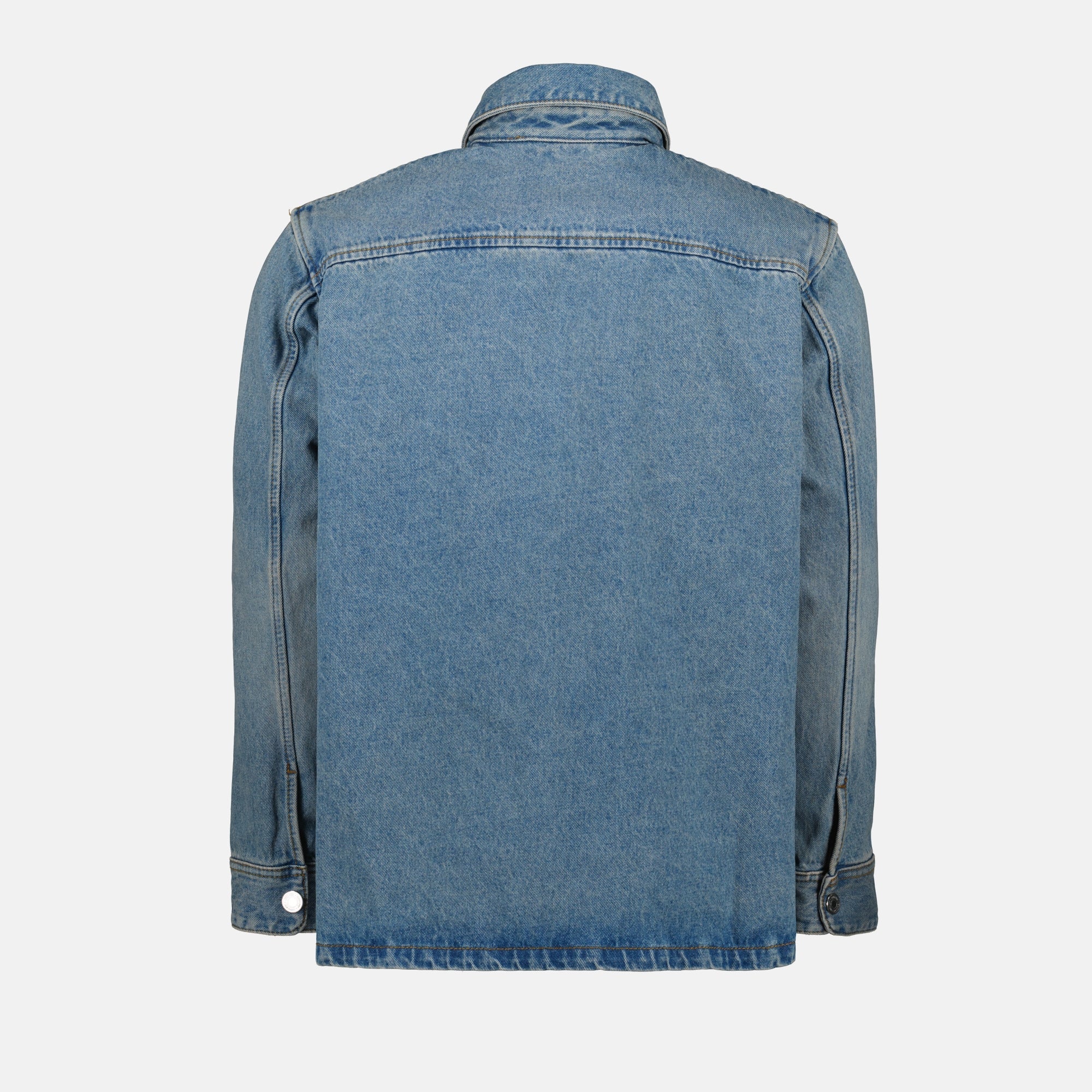 denim shirt, Ami de Coeur, blue shirt, casual wear, Spring-Summer 2025