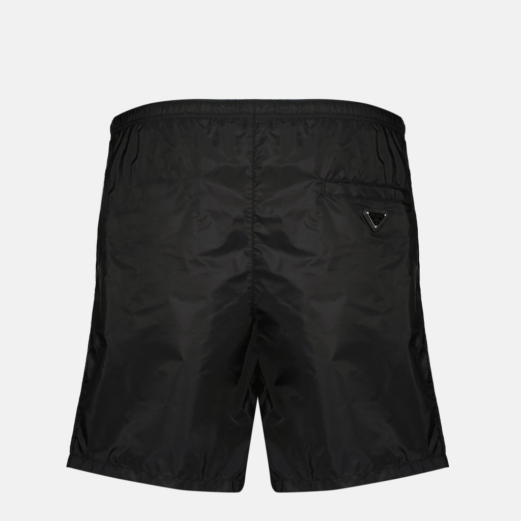 プラダのメンズ水着 - リナイロン - マリンブルーの画像 - シーズン春夏2026 - 後面ビュー