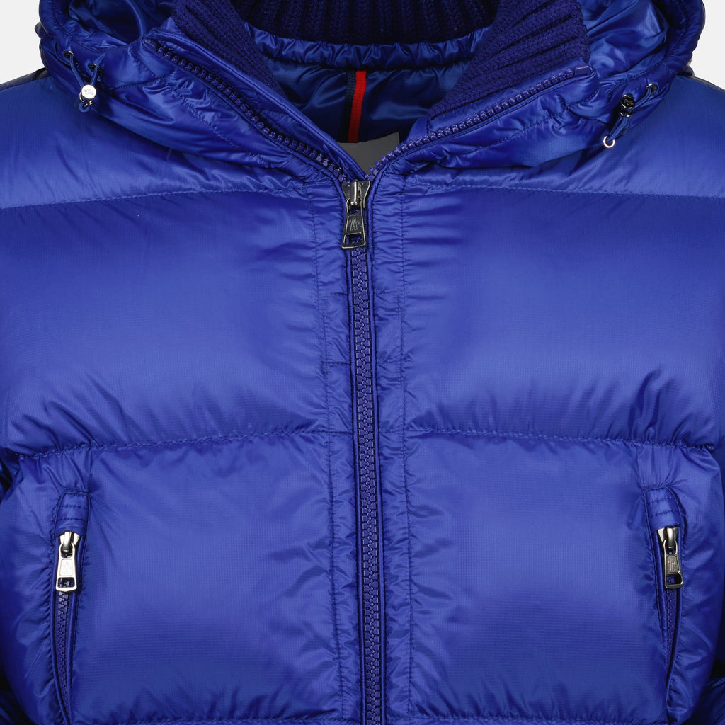 Moncler down jacket, Rivau blue jacket, men's outerwear, nylon jacket, Autumn-Winter 2025