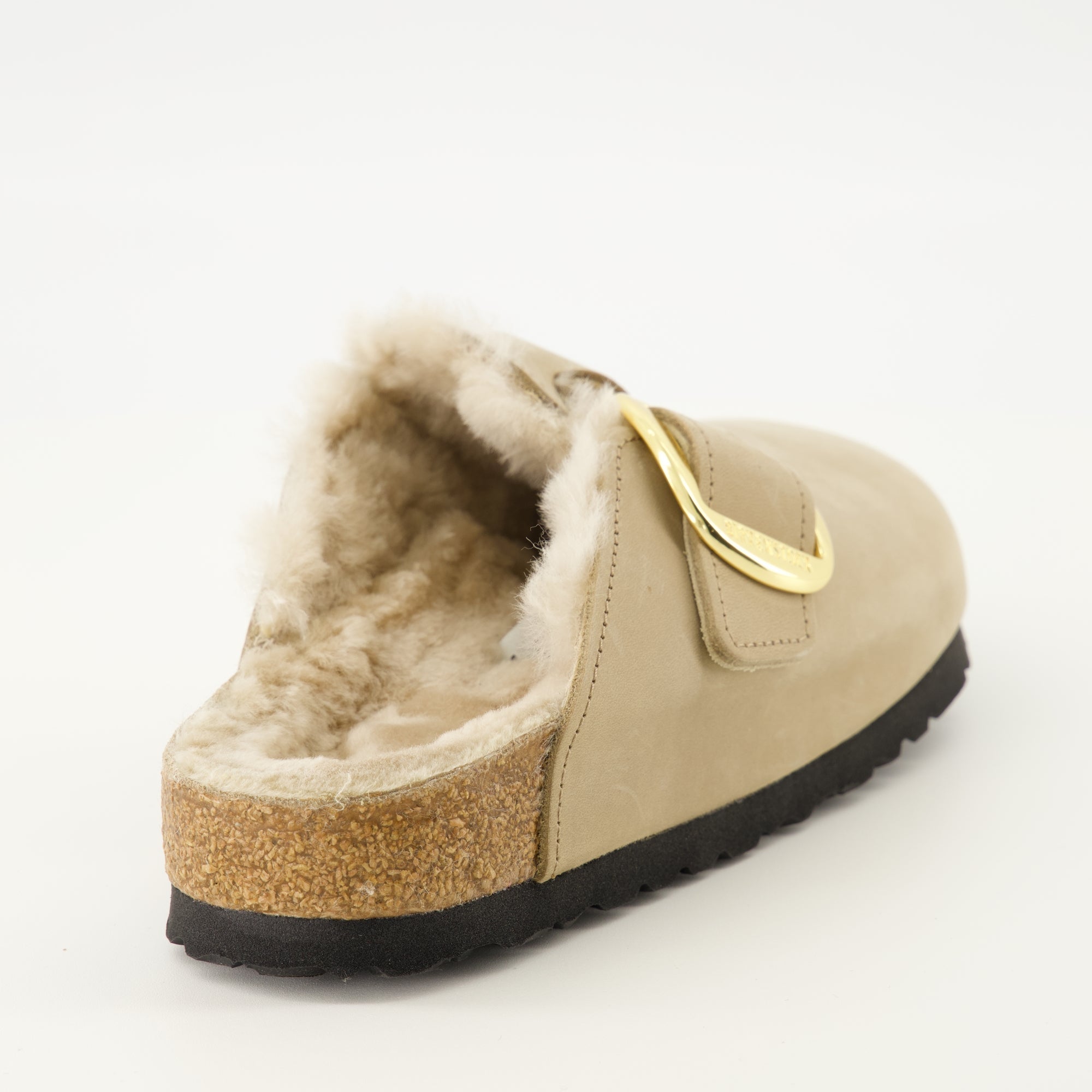 Birkenstock mules, comfortable footwear, oiled leather mules, adjustable buckle shoes, beige mules