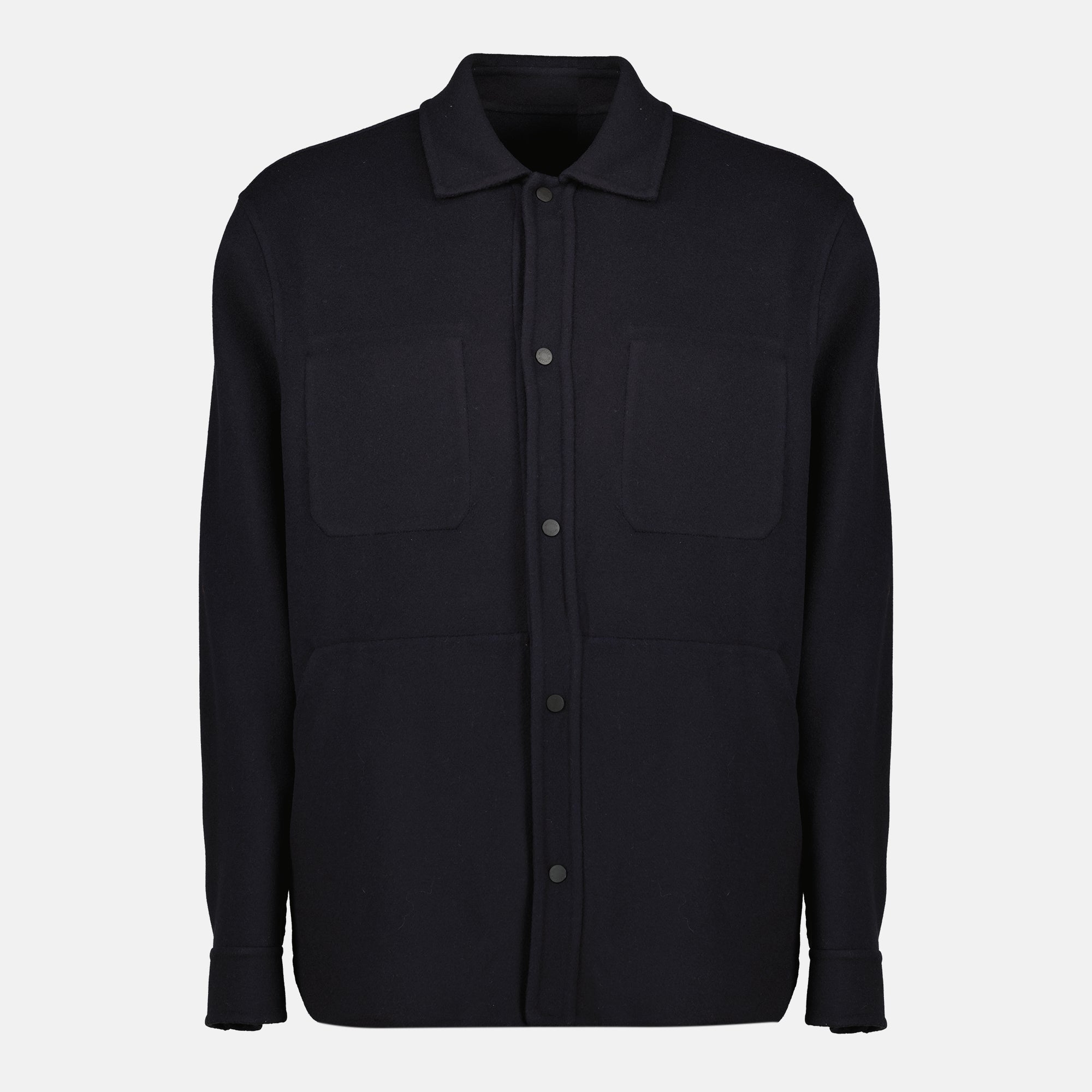 Moncler, Tagnit Jacket, Navy Jacket, Wool Polyamide, Reversible Jacket