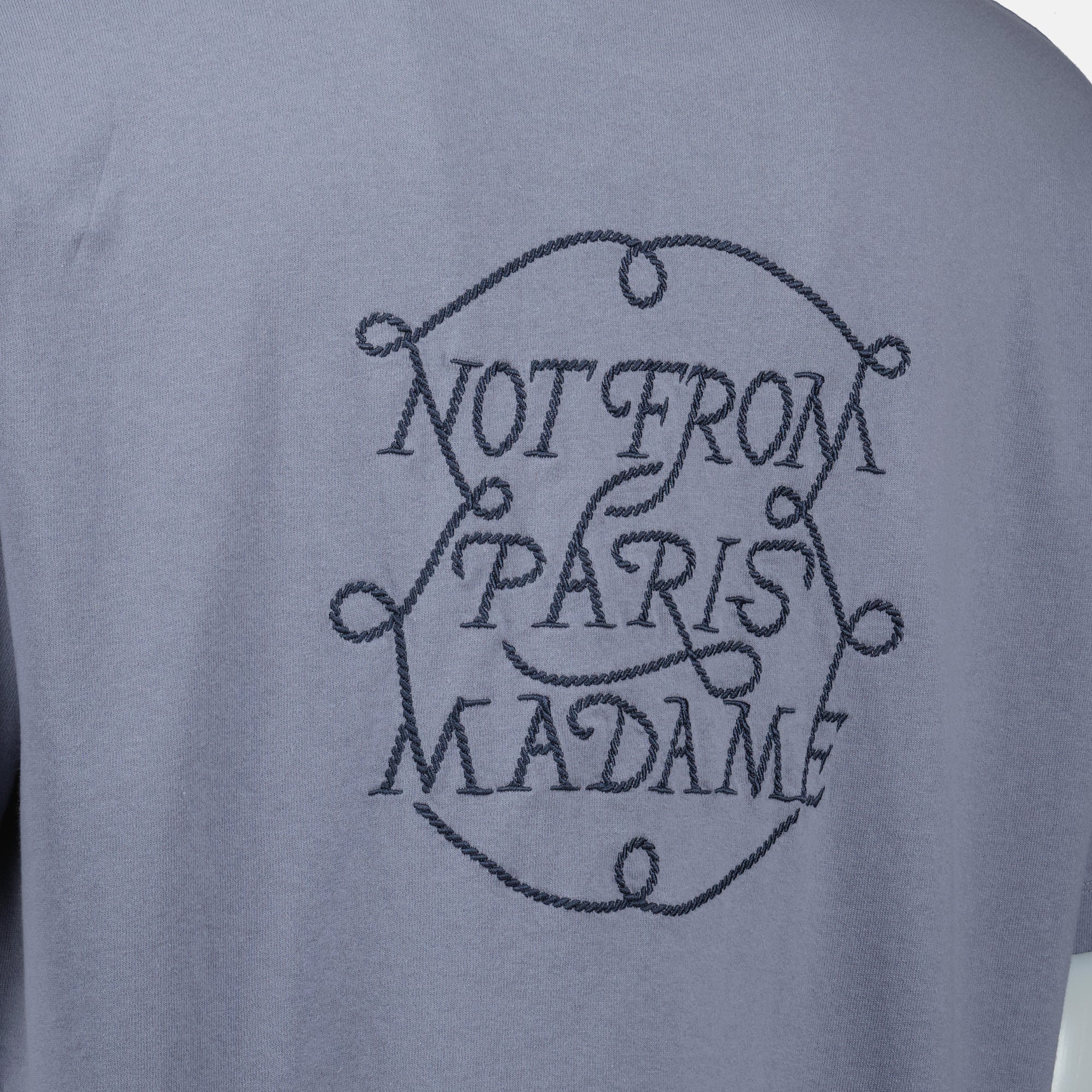 t shirt slogan tresse bleu drole de monsieur men 15241025290620