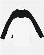 Versace T-shirt, black logo, white cotton, timeless elegance, luxury fashion