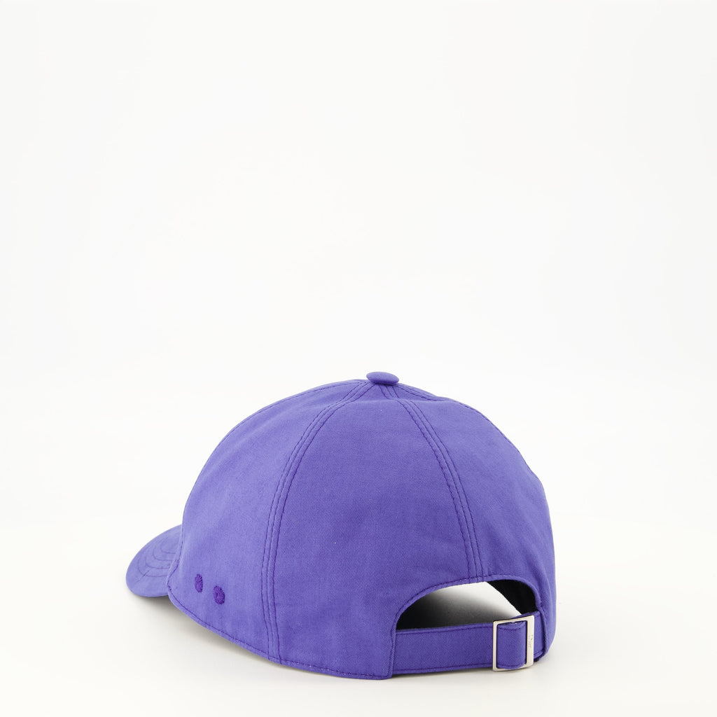 Casquette en coton brodé