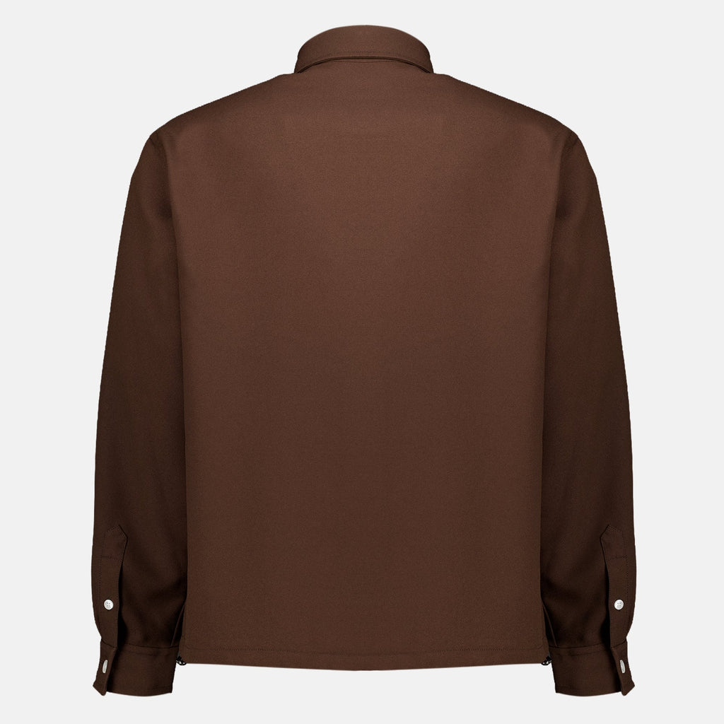 Camisa Elástica Marrón - Drôle de Monsieur