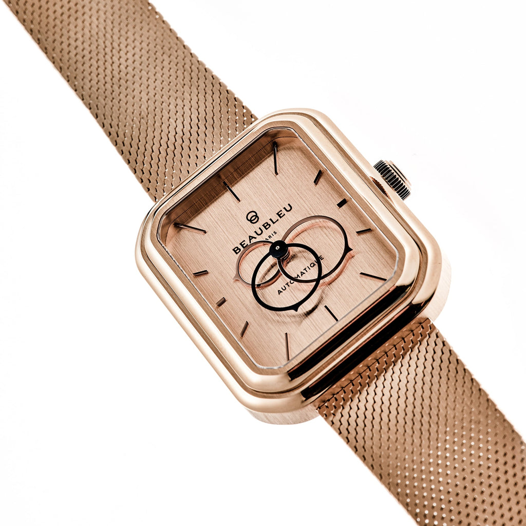 Ecce Figura Sienna Steel Rose Gold Watch