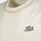 Ami T-shirt, beige shirt, men's fashion, cotton top, casual wear