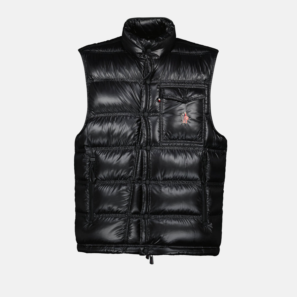 Nantu Down Vest, Moncler Grenoble, men’s vest, sleeveless jacket, down filling
