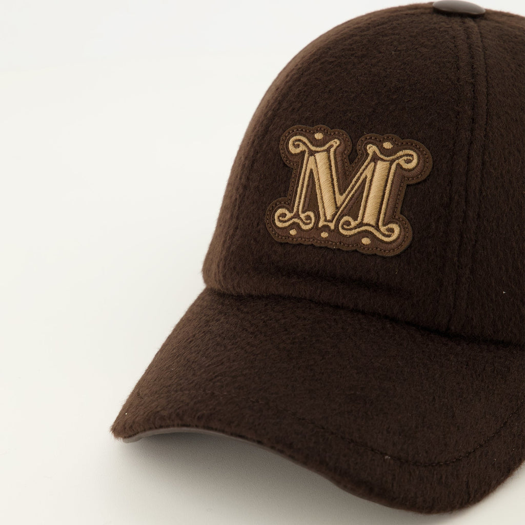 Gorra de cachemira marrón