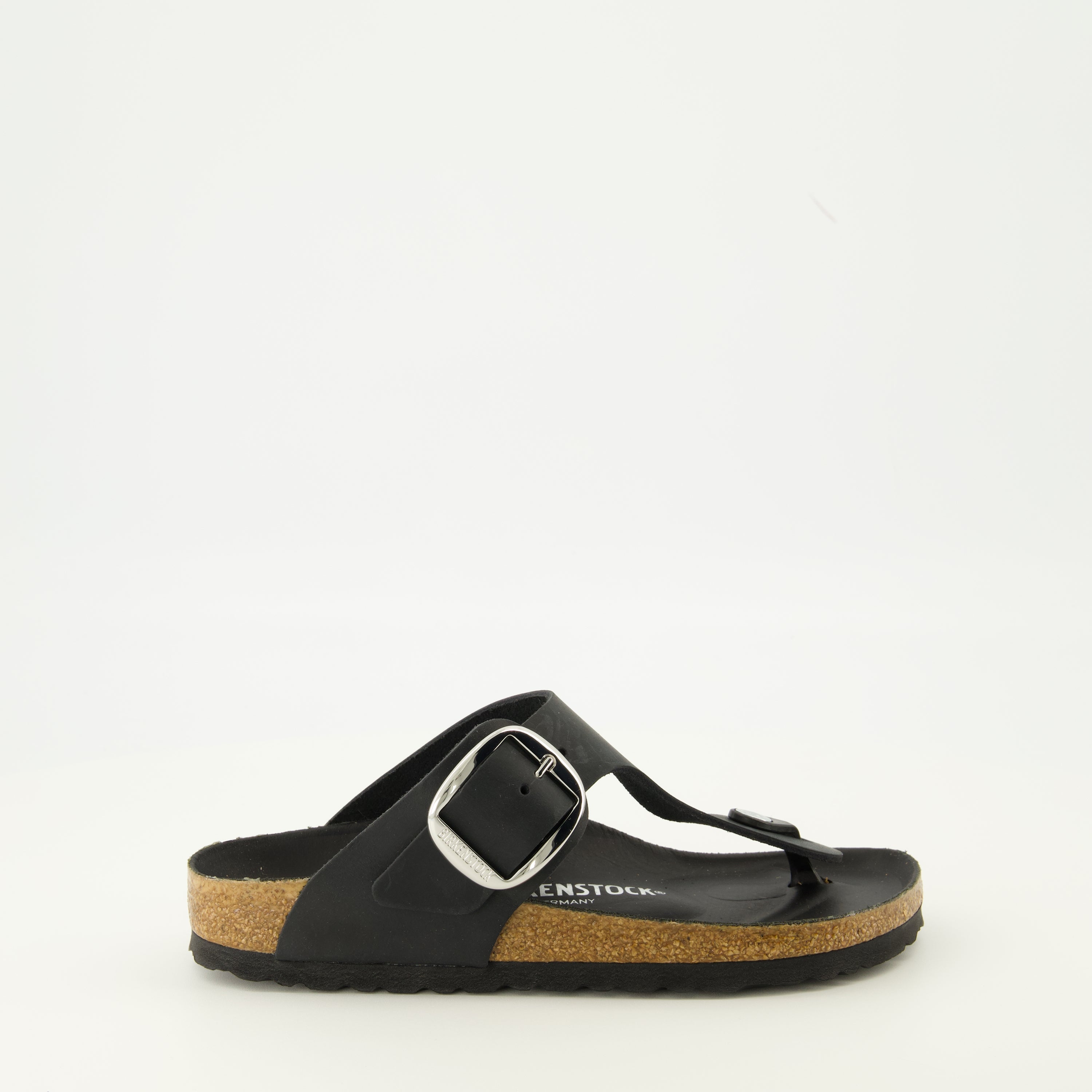 Gizeh Big Buckle Sandals, Birkenstock footwear, comfortable sandals, oiled leather sandals, Fall-Winter 2025 fashion