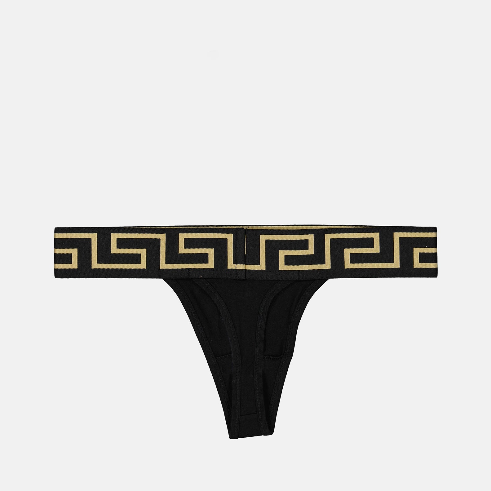 Medusa String, Versace lingerie, elastic waistband, summer collection, premium fabric