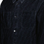 Immagine della camicia in denim di Fendi per uomini - Stagione Autunno-Inverno 2024 - Dettaglio 5