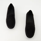 Bild von Mocassins Gommino Noir von Tod's für Frauen - Saison Herbst-Winter 2025 - Draufsicht des Paares