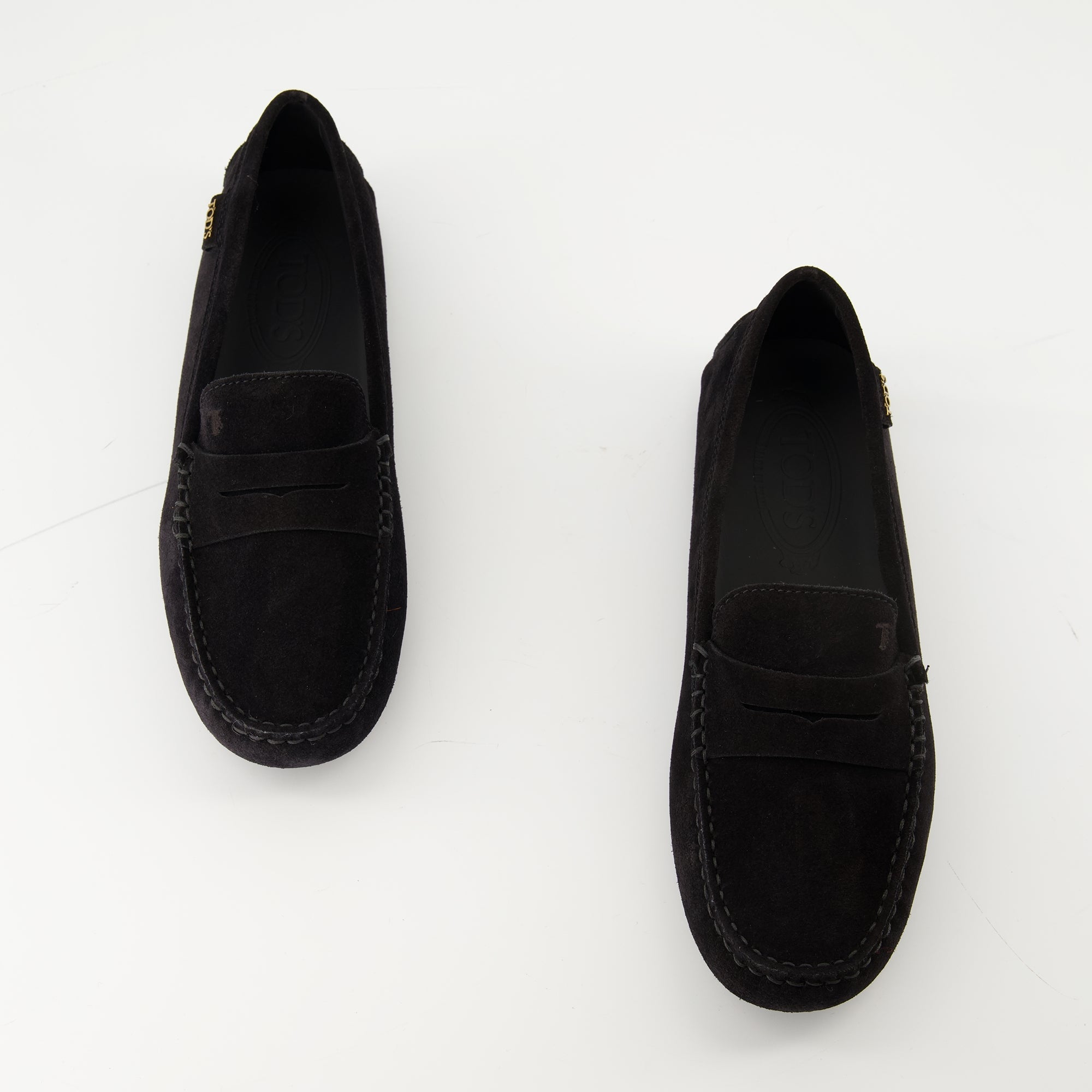 mocassins gommino noir tods women 15494916931964