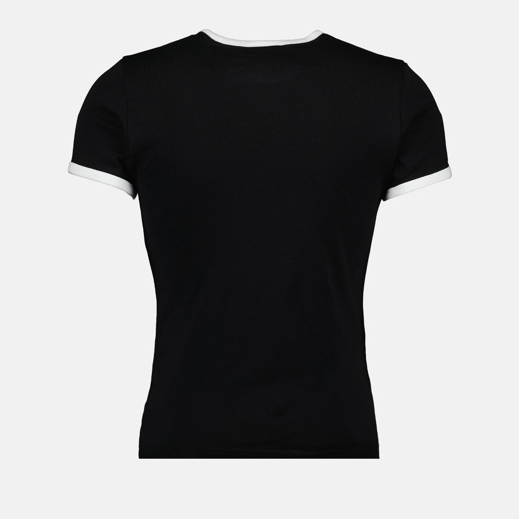 Courrèges의 남성용 시그니처 대비 티셔츠 이미지 - 시즌 봄-여름 2025 - 제품 상세 보기 2