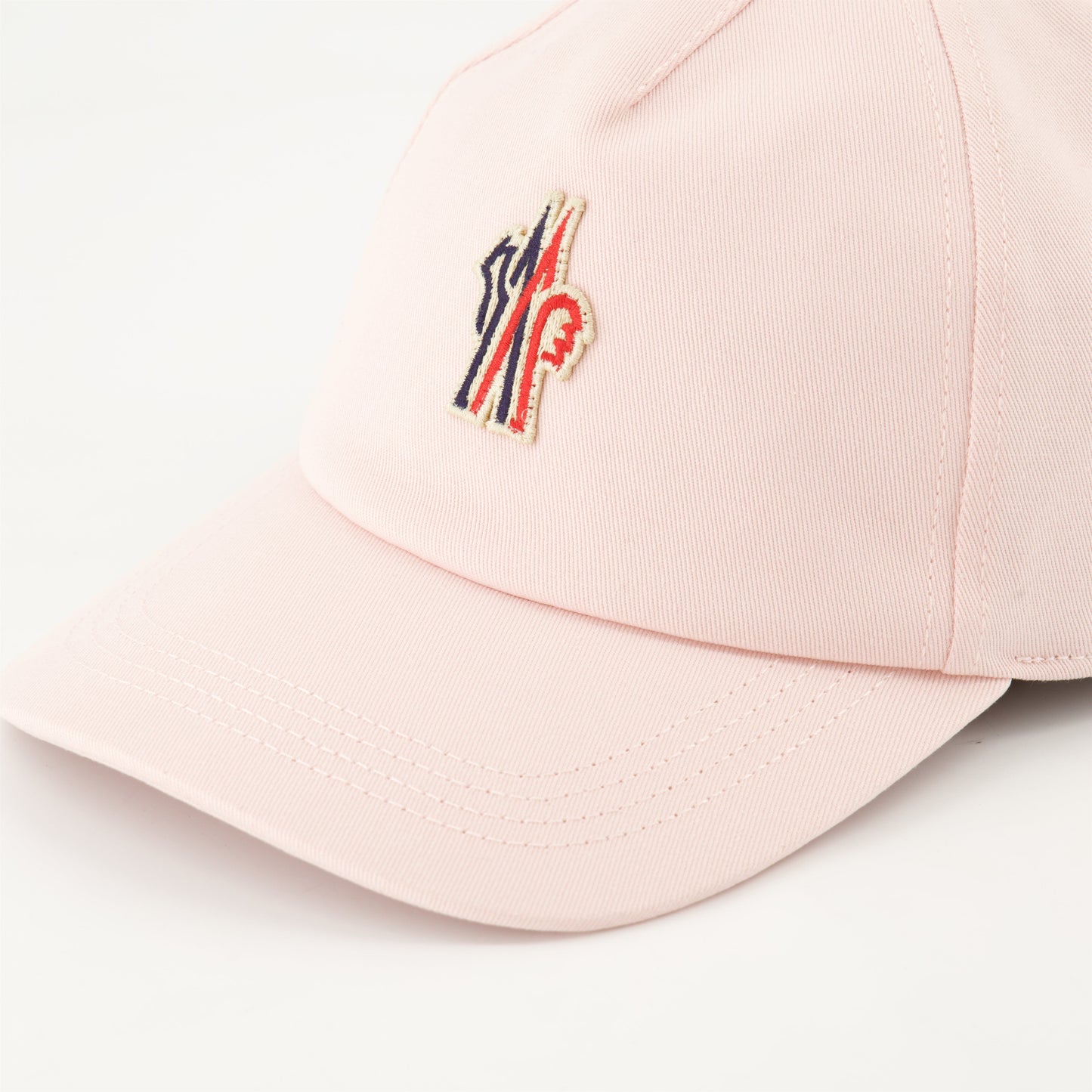 Grenoble cap, Cotton gabardine cap, Moncler Autumn-Winter 2024, Luxury pink cap, Elegant headwear