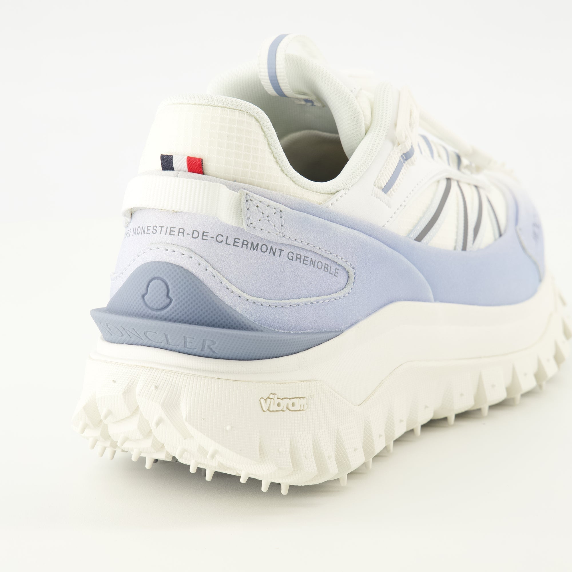 Image of Trailgrip Blue Sneakers by Moncler for Women - Season Spring-Summer 2026 - Back View