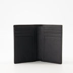 VLogo wallet, Valentino accessories, black leather wallet, men's wallet, designer wallet