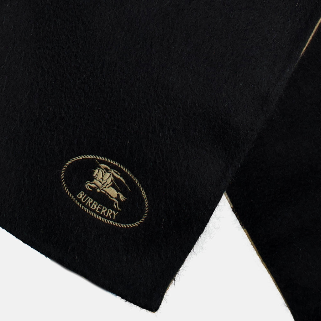 Black Cashmere Poncho