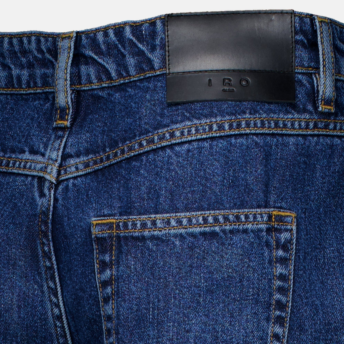Fluid Jean in Dark Blue Denim