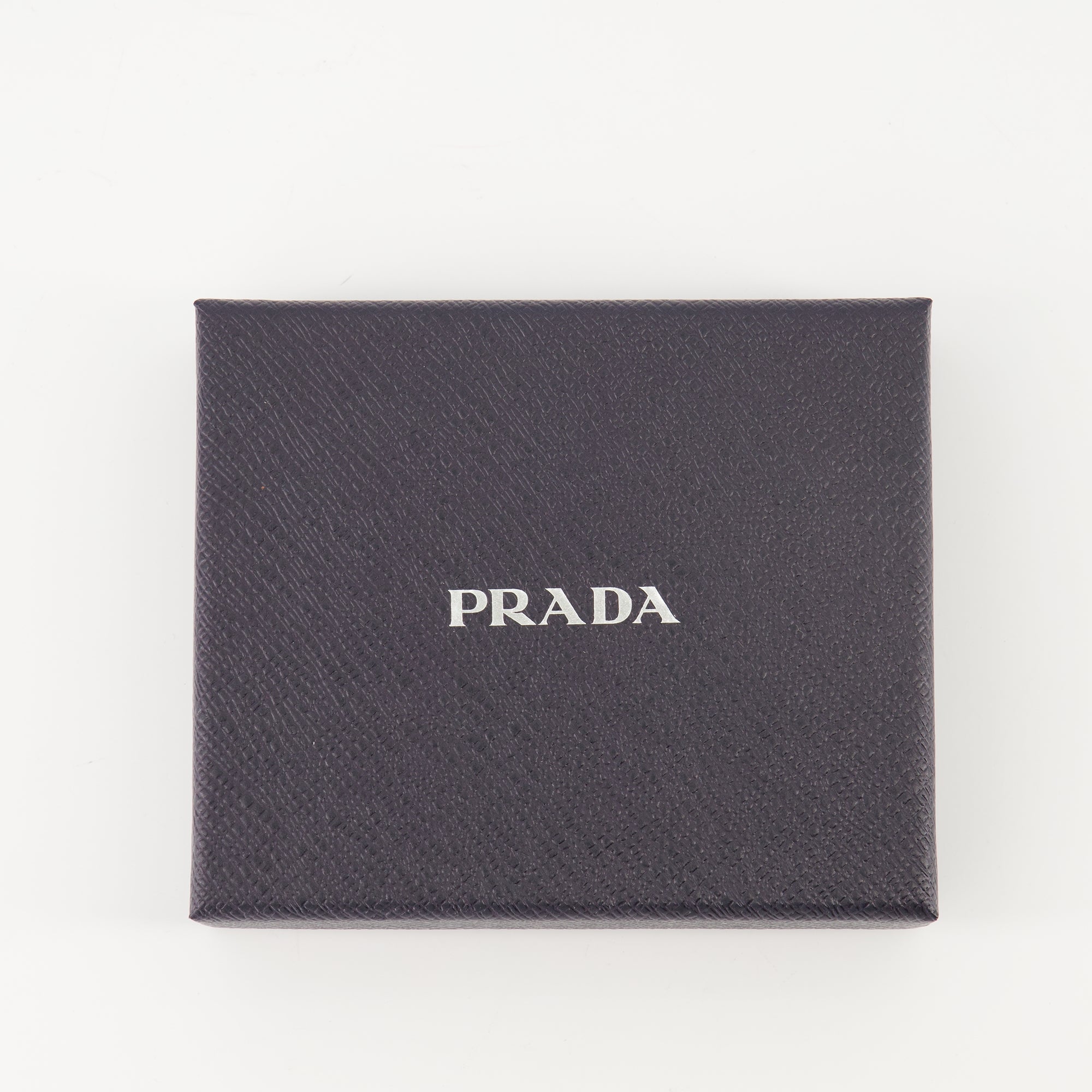 Black Leather Card Holder, Prada Accessories, Card Holder for Essentials, Luxury Leather Goods, Designer Card Holder