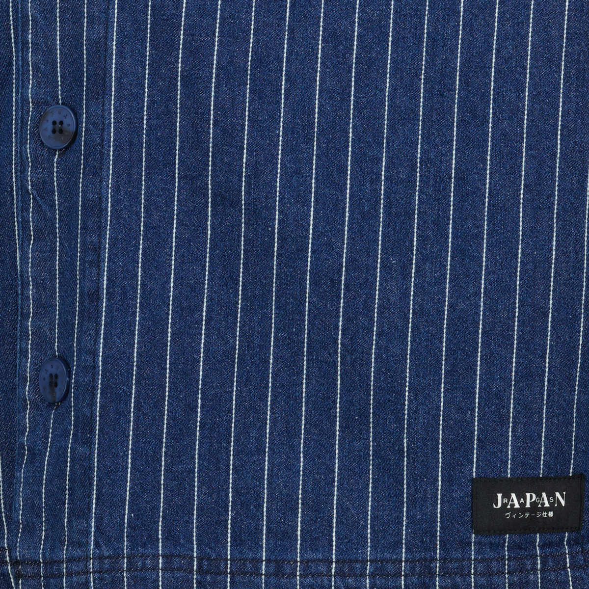 Asa striped shirt, Japan Rags, cotton shirt, short sleeve shirt, men’s summer shirt
